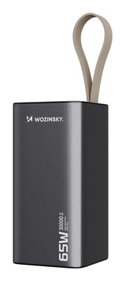 Wozinsky K65+ Litium Polymer (LiPo) 30000 mAh Grå