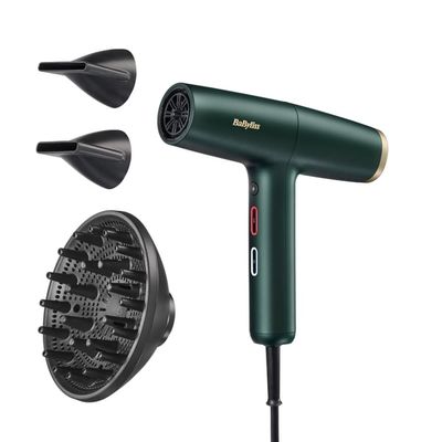 BaByliss Air Power Pro hårfön 1700 W Guld, Grön