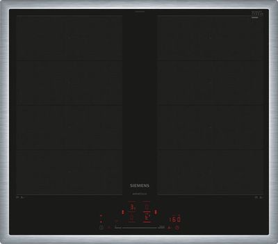 Siemens iQ700 EX645HXC1E spishällar Svart Inbyggd 60 cm Induktionshäll med zon 4 zone(s)