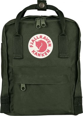 Fjällräven Kånken Mini rygsæk Grøn Vinylonstof