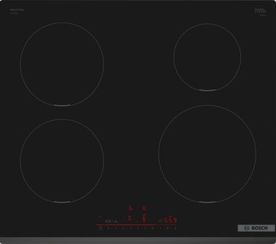 Bosch Serie 6 PIE631HB1E spishällar Svart Inbyggd 60 cm Induktionshäll med zon 4 zone(s)