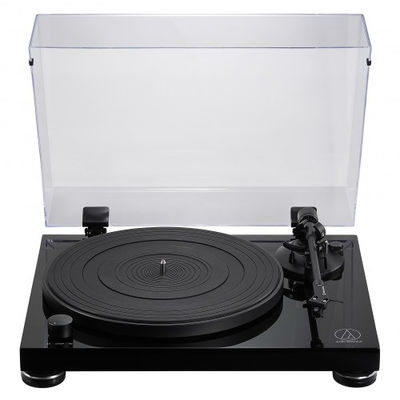 Audio-Technica AT-LPW50PB grammofoner Remdriven skivtallrik Svart Manuell
