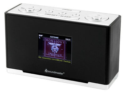 Soundmaster UR240SW radioapparater Bärbar Digital Svart