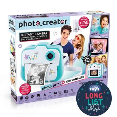 Canal Toys Photo Creator Instant Camera Turkis, Hvid