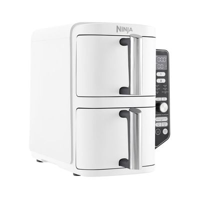 Ninja SL400EUWH fritös Dubbel 9,5 l Fristående 2470 W Varmluftsfritös Vit