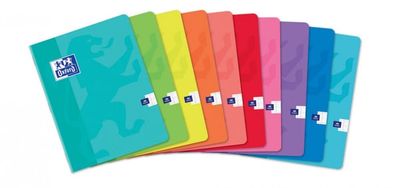 Oxford 400016222 blok og notesblok Lilla, Lyserød, Orange, Fuchsia, Blå, Rød, Grøn