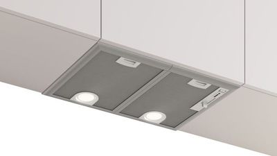 Bosch Serie 4 DHL555BM köksfläkt Inbyggd Metallisk, Silver 604 m³/h