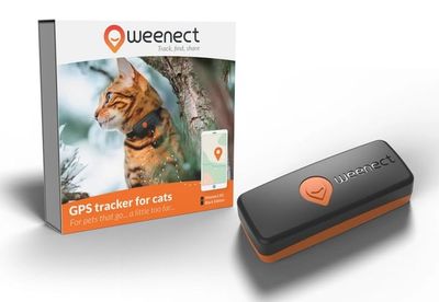 Weenect XS PET GPS-spårare Svart