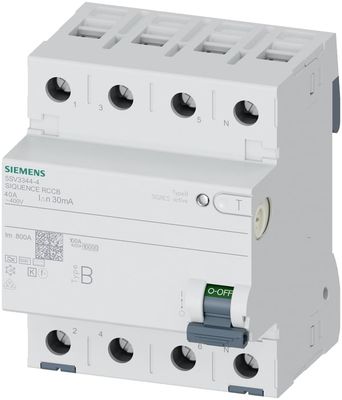 Siemens 5SV3344-4 strömbrytare 4P