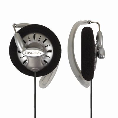 Koss KSC75 hovedtelefoner/headset Ledningsført Ørekrog Musik Sort, Sølv