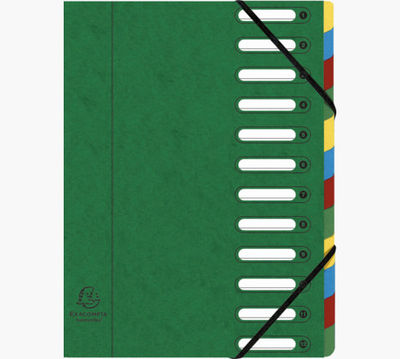 Exacompta 55123E folder Karton Grøn A4