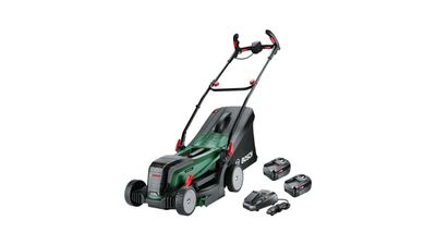 Bosch 37-550 Motorgräsklippare Batteri Svart, Grön