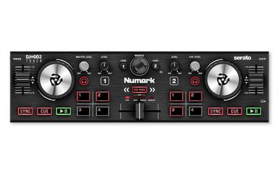 Numark DJ2GO2 Touch 2 kanaler Sort