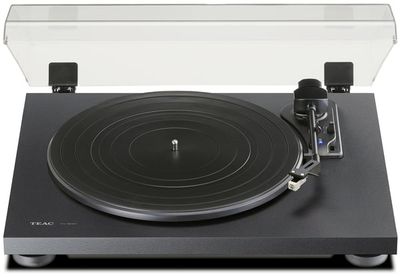 TEAC TN-180BT-A3 Remdriven skivtallrik Svart Halvautomatisk