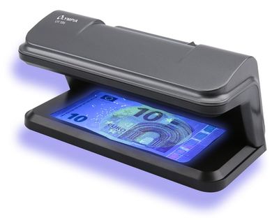Olympia UV 586 sedelförfalskningsdetektor Svart