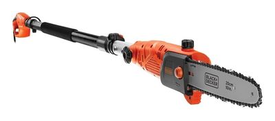 Black & Decker PS7525-QS elektrisk trädgårdssax Svart, Orange 3,5 cm 18 V Litium