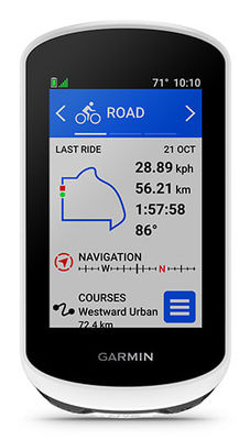 Garmin Edge Explore 2 7,62 cm (3") Trådlös cykeldator Svart, Vit