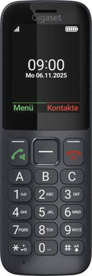 Gigaset Comfort 600 SIM 6,1 cm (2.4") 118 g Svart, Grå