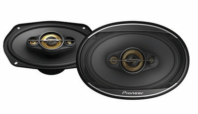 Pioneer TS-A6971F bilstereohögtalare Oval 4-vägs 600 W 2 styck