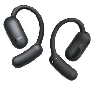 Soundcore AeroFit 2 Hovedtelefoner Trådløs Open-ear Opkald/Musik/Sport/Hverdag Bluetooth Sort