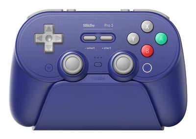 8Bitdo Pro 3 Bluetooth Lila Bluetooth/RF/USB Spelplatta Analog / Digital Android, MAC, Nintendo Switch, Nintendo Switch 2, PC