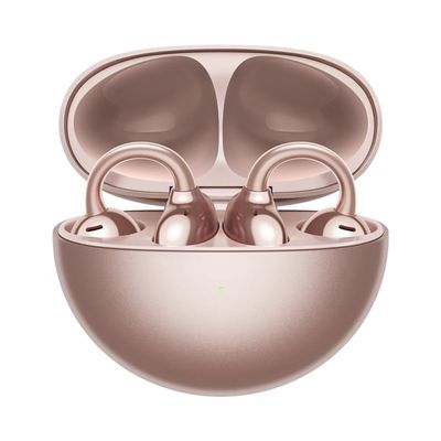 Huawei FreeClip Headset True Wireless Stereo (TWS) Öronkrok Samtal/musik USB Type-C Bluetooth Rose Gold