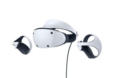 Sony PlayStation VR2 Dedikeret hovedmonteret skærm Sort, Hvid