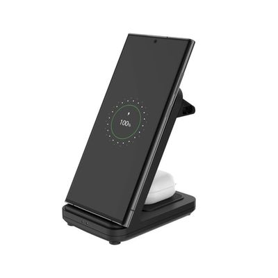 FIXED FIXPOS-U-BK mobilladdare Smartwatch, Smartphone, Hörlurar Svart USB Trådlös laddning Snabb laddning inomhus
