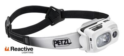 Petzl SWIFT RL Svart, Vit Pannbandsficklampa LED
