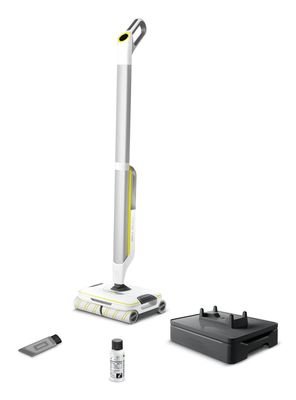 Kärcher FC 8 Smart Signature Line Elektrisk kost Batteri Våd Poseløs Sølv, Hvid, Gul 2,85 At