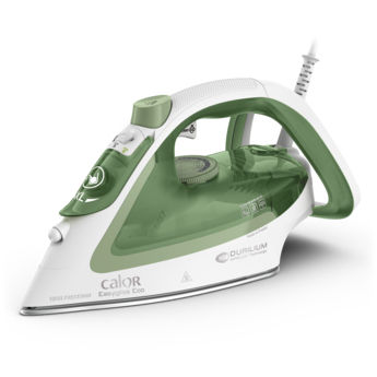 Calor Easygliss Eco Ångstrykjärn Durilium Airglide-sulplatta 2800 W Grön, Vit