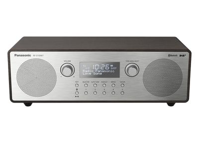 Panasonic RF-D100BT Bærbar Digital Sort, Grå