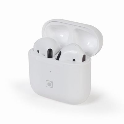 Gembird TWS-MLA-GW hovedtelefoner/headset Trådløs I ørerne Opkald/musik USB Type-C Bluetooth Hvid
