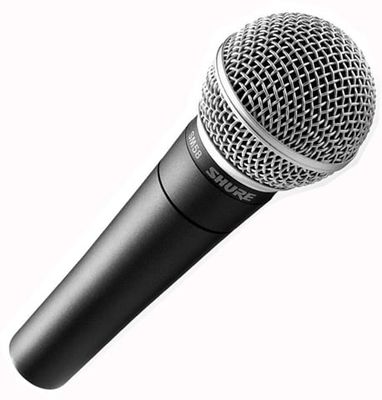 Shure SM58 Svart Scenmikrofon