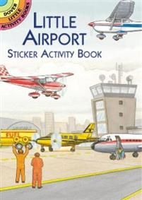 Little Airport Sticker Activity Book
