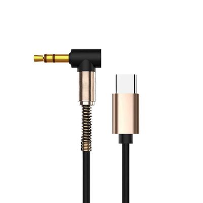 1m 3,5mm AUX USB-C Ljudkabel Hörlurskabel Type-C