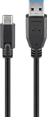 Synkroniser & oplad superhastighed USB-C™ til USB A 3.0 opladerkabel