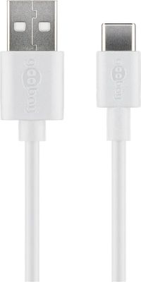USB-C™ opladnings- og synkroniseringskabel (USB-A > USB-C™)