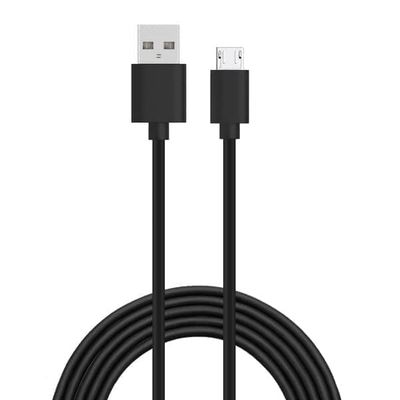 Opladningskabel Micro-USB - 3M - Samsung/PS4/PS3/HTC/Nexus/Nokia - V8 BLACK