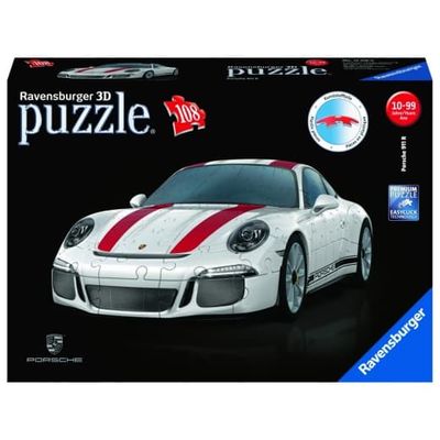 Ravensburger 3D Pussel - Porsche 911 R - 108 Bitar