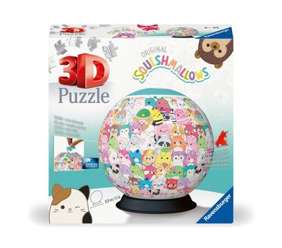Puslespill Squishmallows 3D Ball 72 brikker, Ravensburger