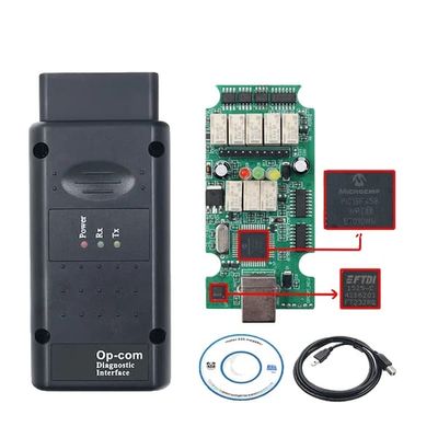 Opcom V195, OBD 2-kodläsare, Opel bilar diagnostiskt verktyg, opcom 195