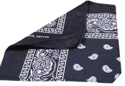 Bandana - marineblå