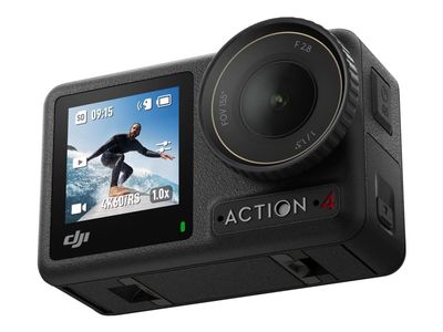 DJI Osmo Action 4 - Actionkamera - 4K / 120 fps - Wi-Fi, Bluetooth - under vannet inntil 18 m
