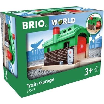 Brio World Tunnel Garage - Tillbehör för tågbana i trä - Ravensburger - Unisex från 3 år - 33574