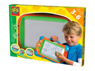 SES Creative 14646, Barnas magnetiske tegnebrett, 3 år, Blå, Grønn, Oransje