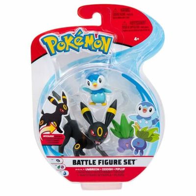 Pokemon Battle 3-Pack Piplup, Oddish & Umbreon