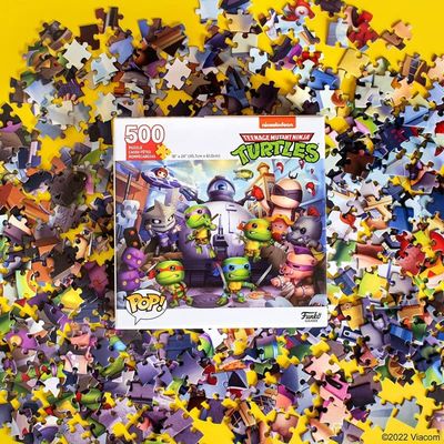 Funko Games Pop! Puzzles - Tmnt - 500 Pieces