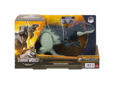 Jurassic World WILD ROAR Eocarcharia, 4 år, Sort, Grønn, Plast