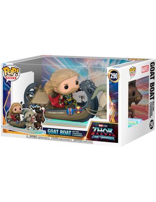 Funko Pop Rides Super Deluxe: Thor Lt - Thor W/goat Boat